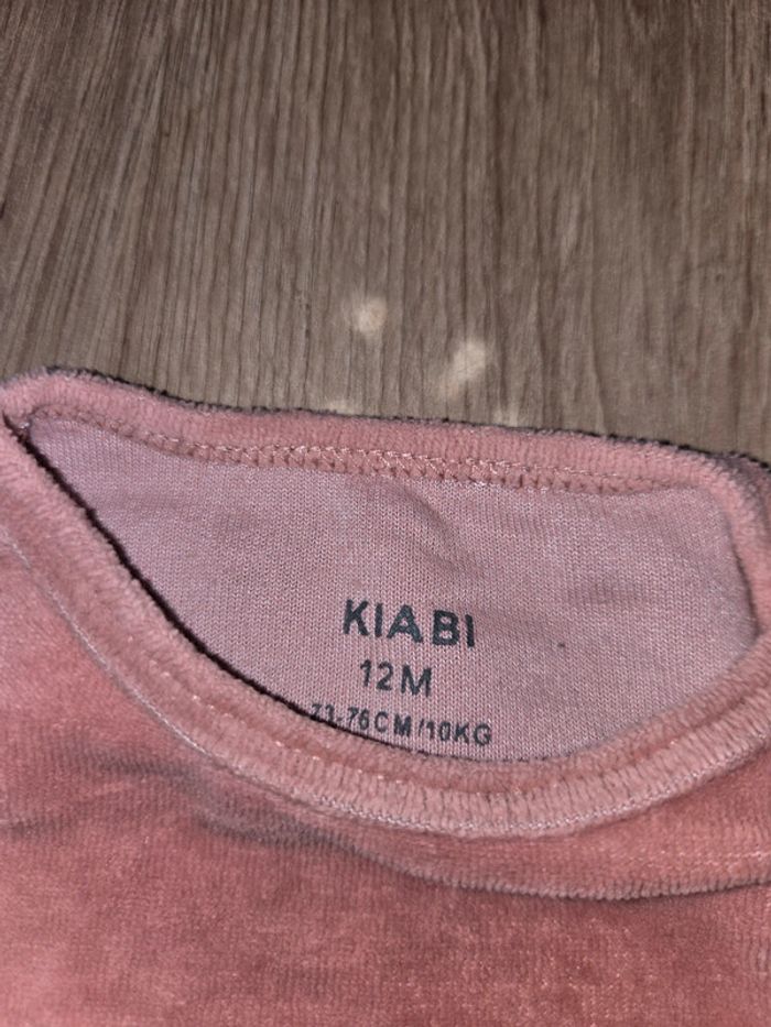 Lot de 2 haut de pyjamas fille 12 mois - photo numéro 8