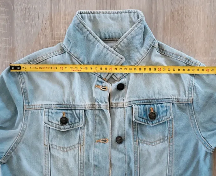 Veste en jean bleue claire Tissaia Taille 14ans - photo numéro 9