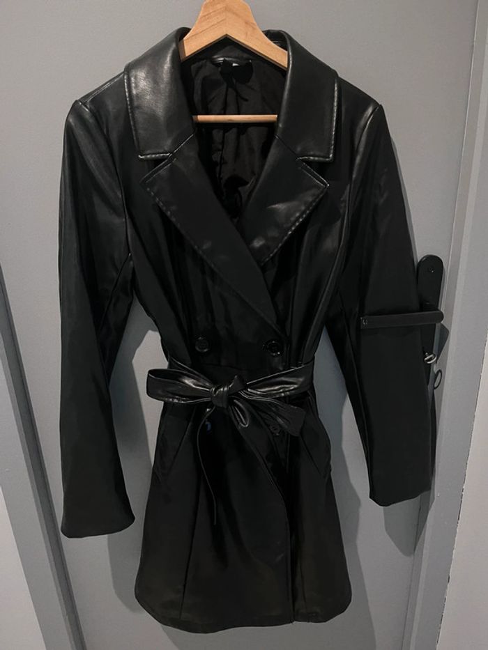 trench simili cuir
