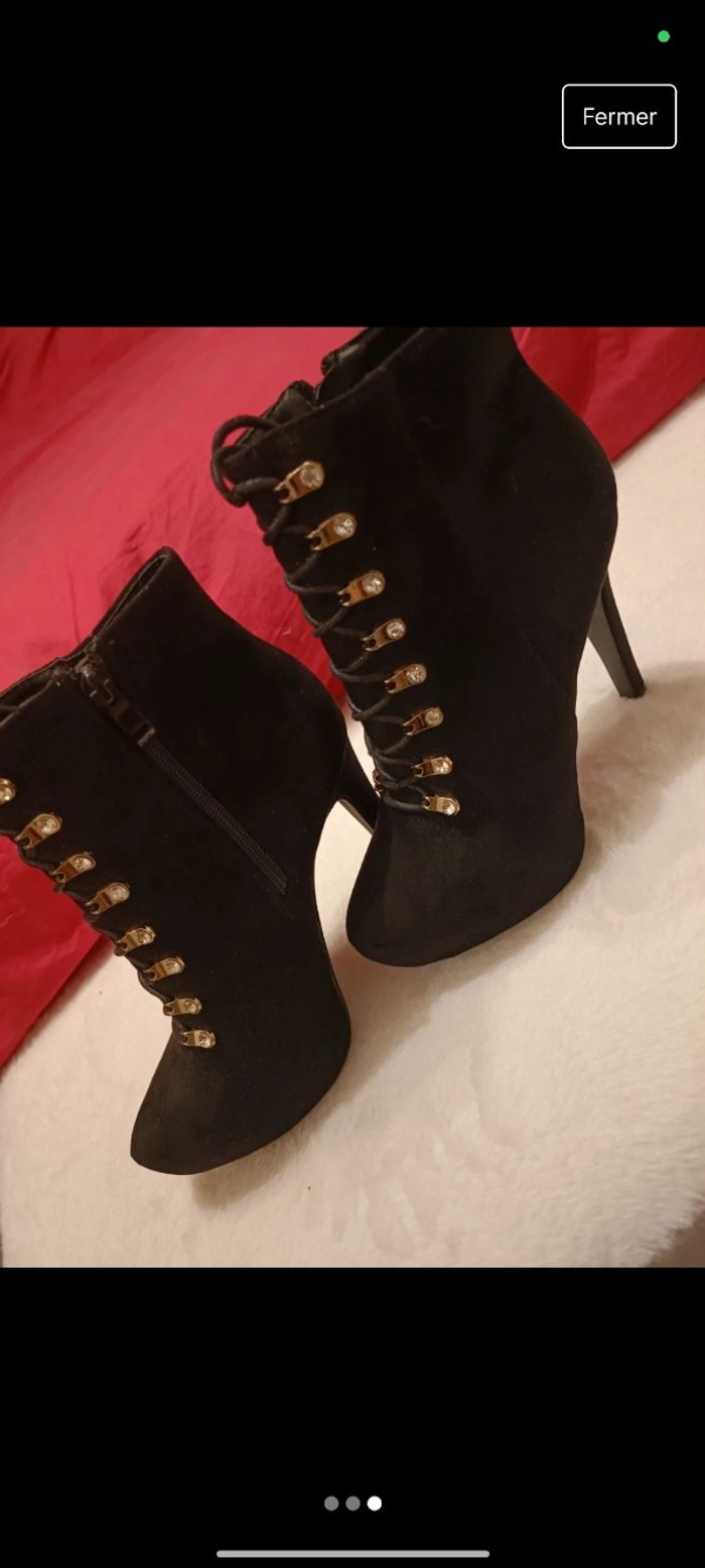 Chaussure a talon bottine - photo numéro 3