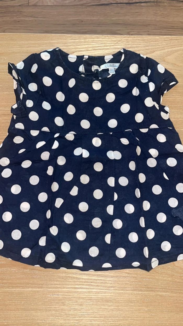 Robe à pois