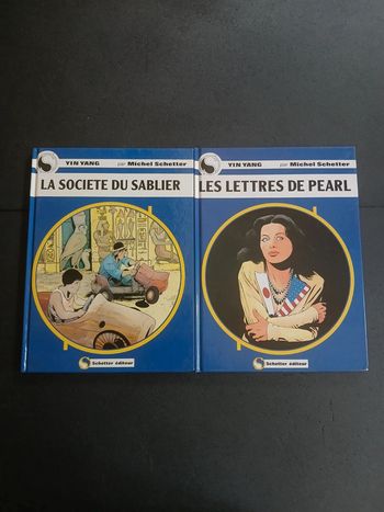 Lot de 2 bd yin yang, EO