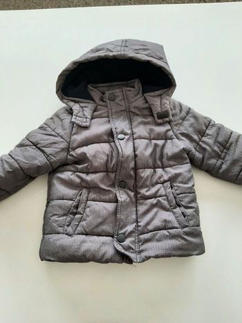 Doudoune chaude hiver garçon kiabi taille 18 mois