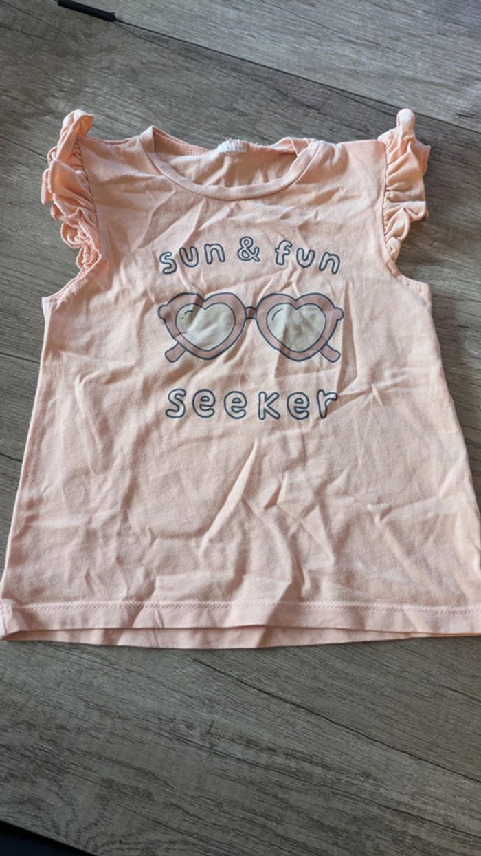 T.shirt à volant "Seeker"