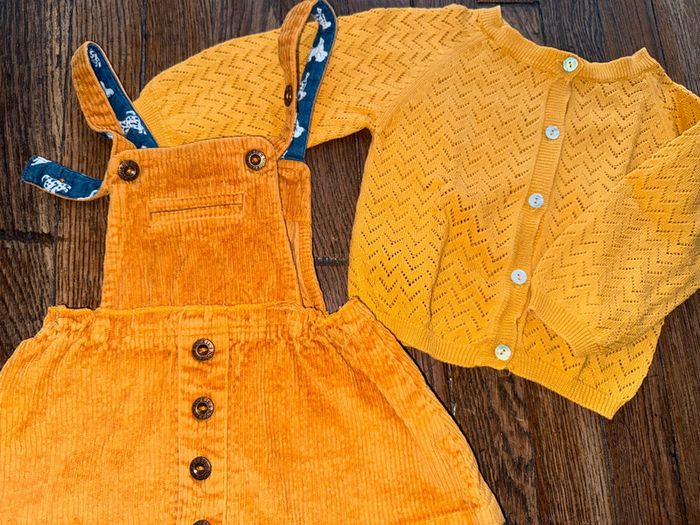 Robe et gilet noukie’s 6 mois - photo numéro 2