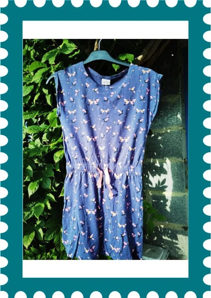 D1708 - robe fille 8 ans