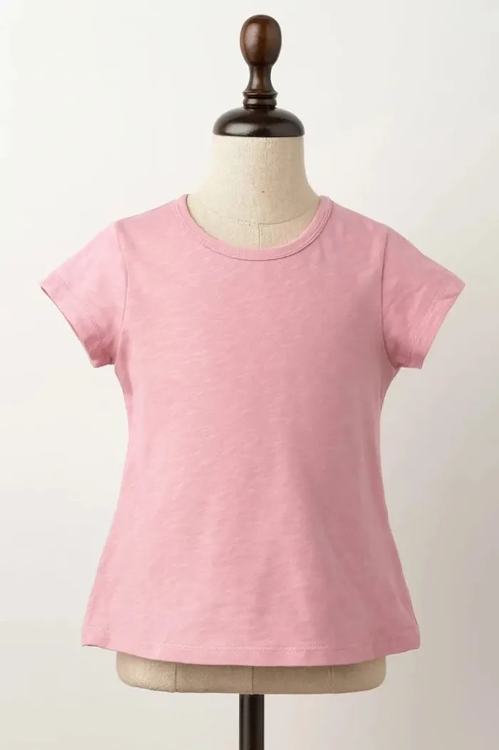 Tee shirt manche courte rose Poivre Blanc Taille 8 ans - photo numéro 2