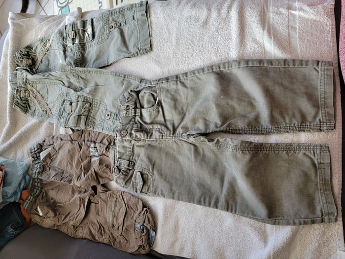 Lot hiver 3 pulls 3 jeans 18 mois garçon - photo numéro 4