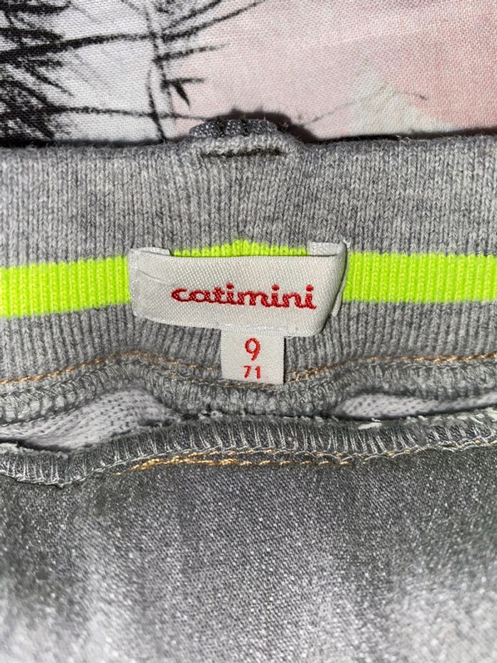 Ensemble jeans et t-shirt, taille 9 mois, marque Catimini. - photo numéro 5