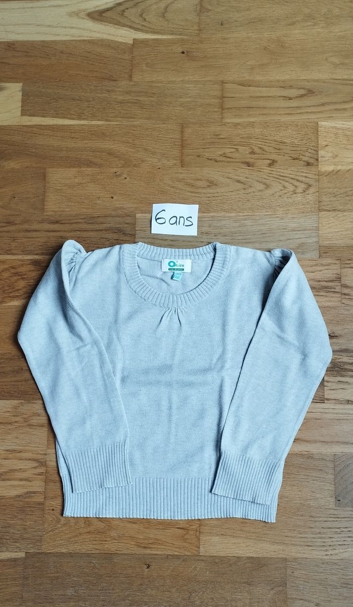 Pull fille 6 ans