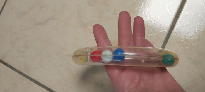 Hochet rond diamètre 14cm - photo numéro 5