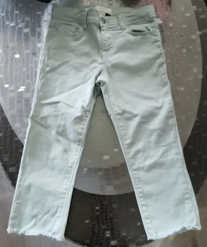 Pantacourt vert d eau