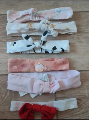 Lot de 6 bandeaux neufs