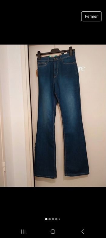Jean boots cut push up