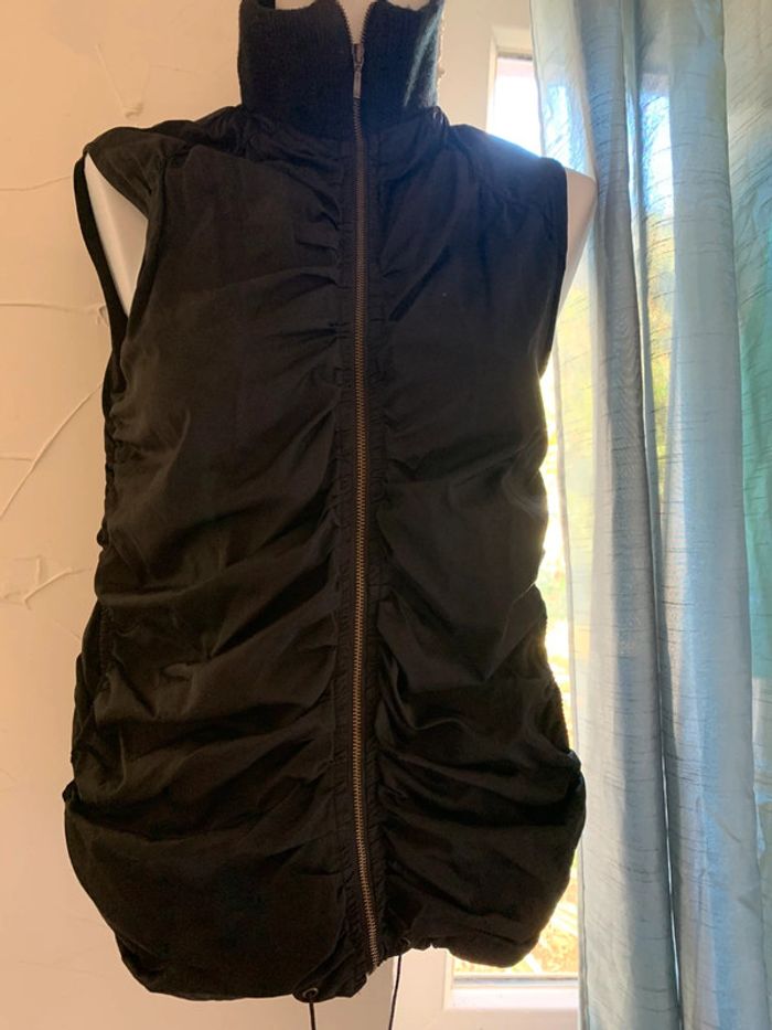 Veste sans manches Derhy taille 38 noire - photo numéro 2