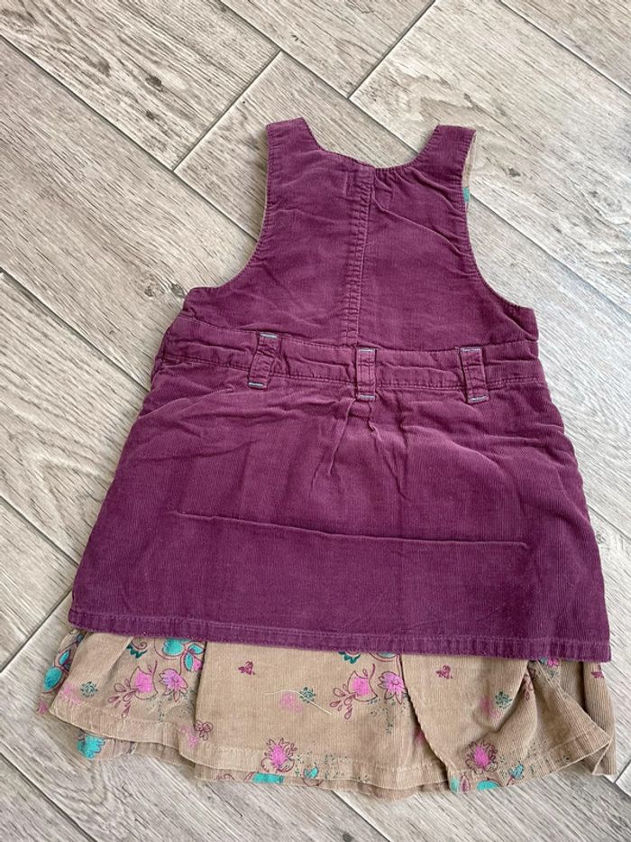 Robe velours prune 18 mois tout compte fait - photo numéro 5