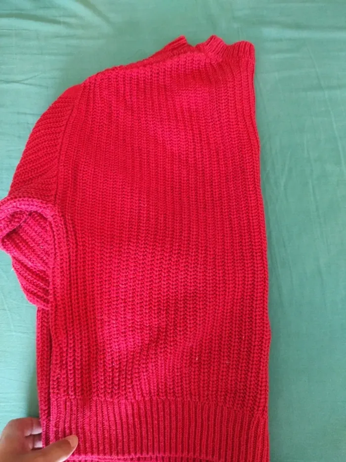 Pull rouge - photo numéro 6