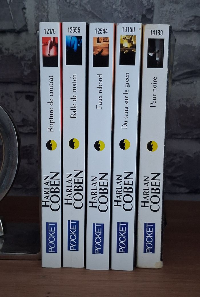 Harlan  Coben  - 5 romans Myron Bolitar - photo numéro 3