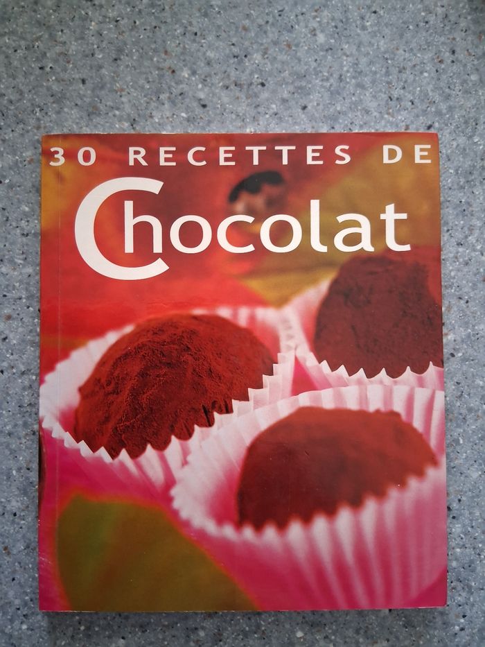 30 recettes de chocolat