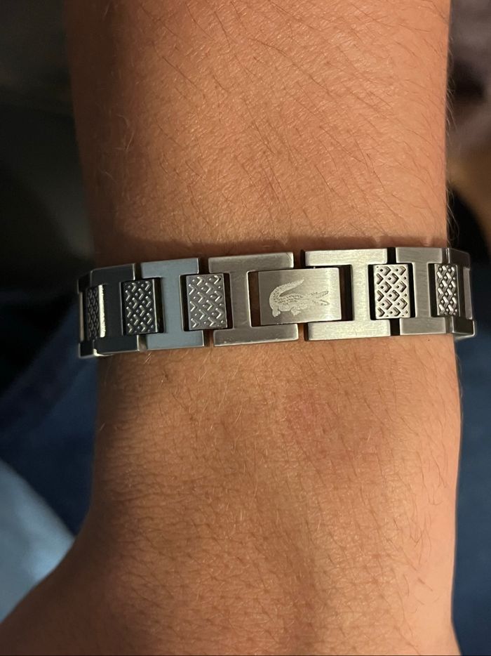 Bracelet Lacoste – Homme / Femme – État Neuf (sans boîte) - photo numéro 3