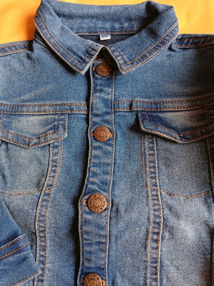 Veste en jeans 18 mois - photo numéro 2