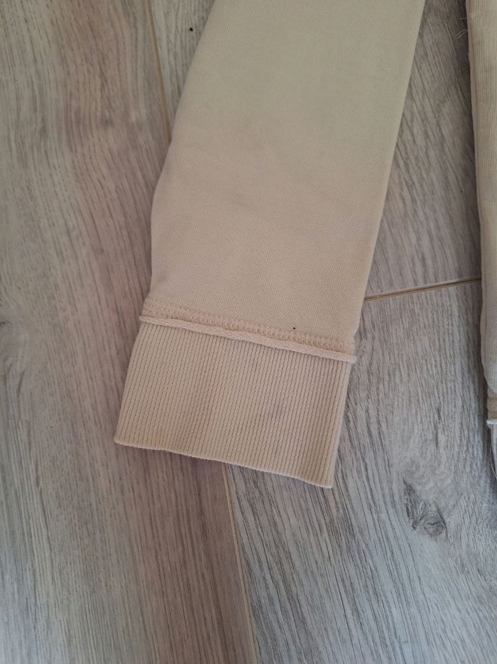 Veste zippée à capuche okaidi beige 10 ans garçon - photo numéro 4