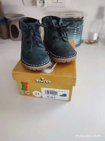 Bottines cuir