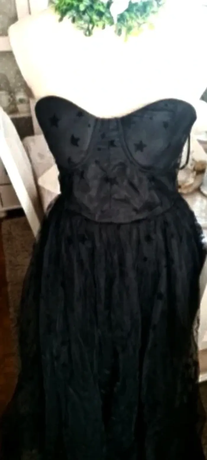 Robe bustier de soirée en tulle Shein Taille L Neuve - photo numéro 5