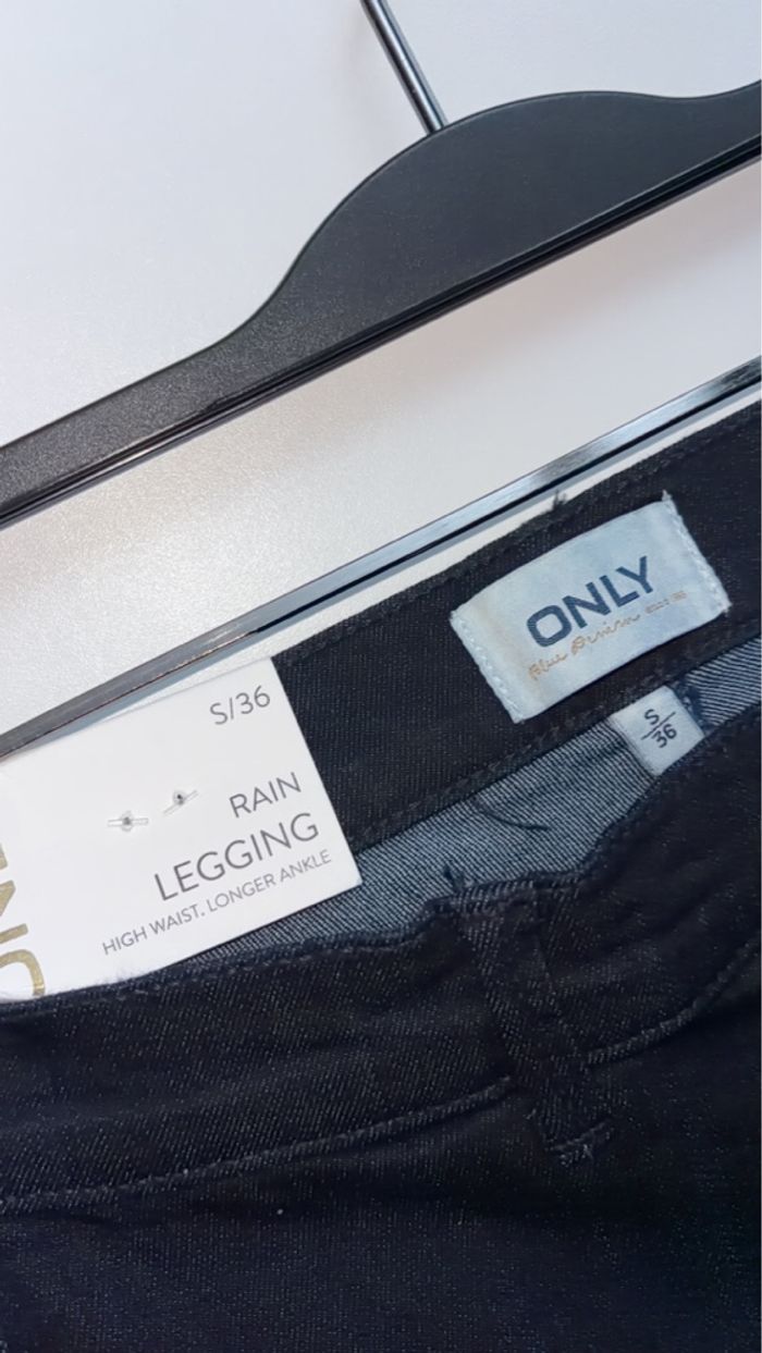 Neuf avec étiquette - ONLY - Jegging Rain (EcoVero) - Taille S/36 - Dark Blue Denim - photo numéro 6