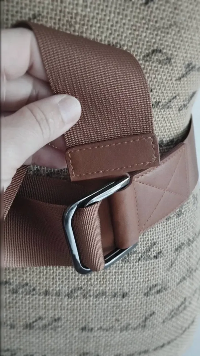 Ceinture souple marron ajustable femme - photo numéro 8