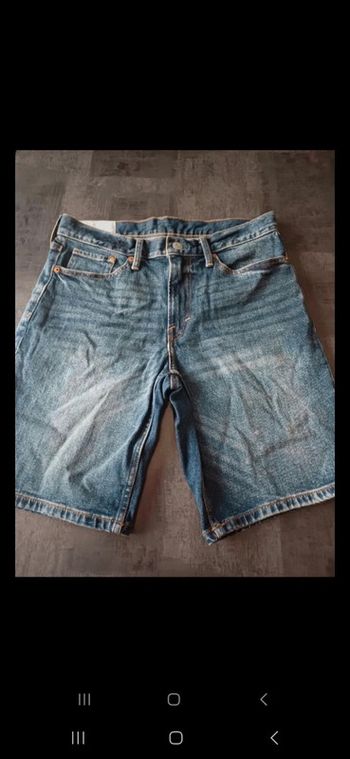 bermuda en jean