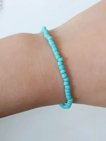 Bracelet perles de rocaille – tendance bohème chic