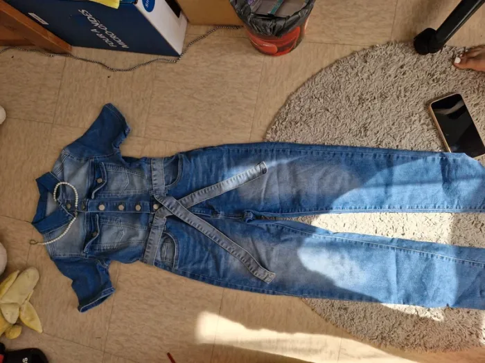 Combinaison en jeans - photo numéro 3