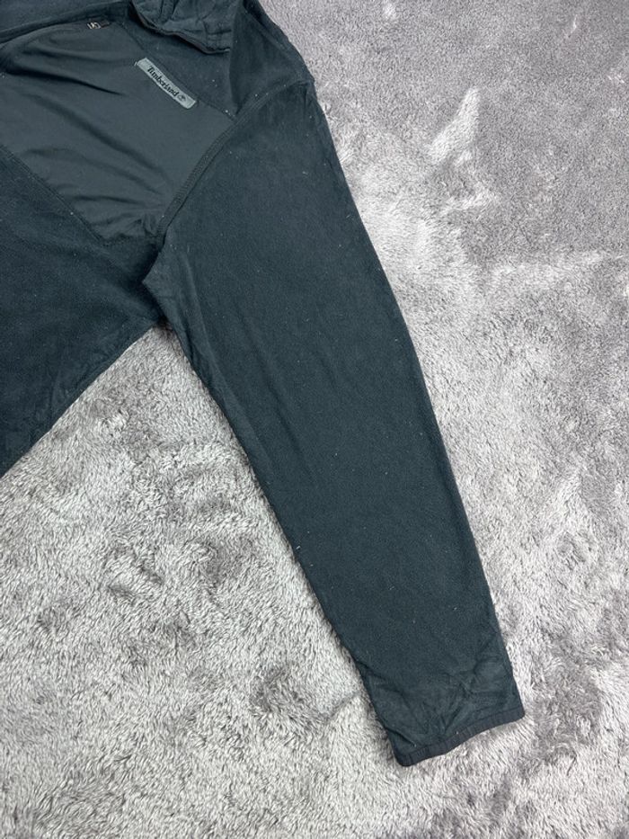 Pull col camionneur Timberland noir avec logo brodé Taille L – Homme - photo numéro 9