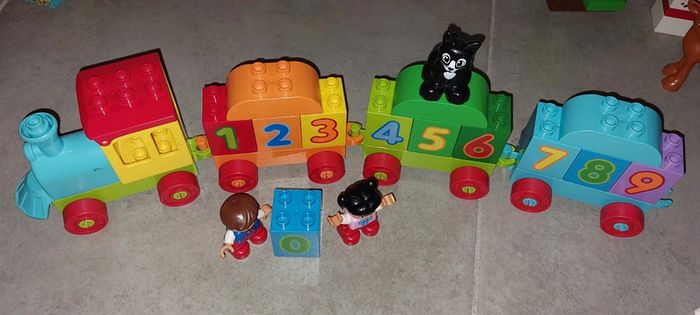 lego duplo le train des chiffres
