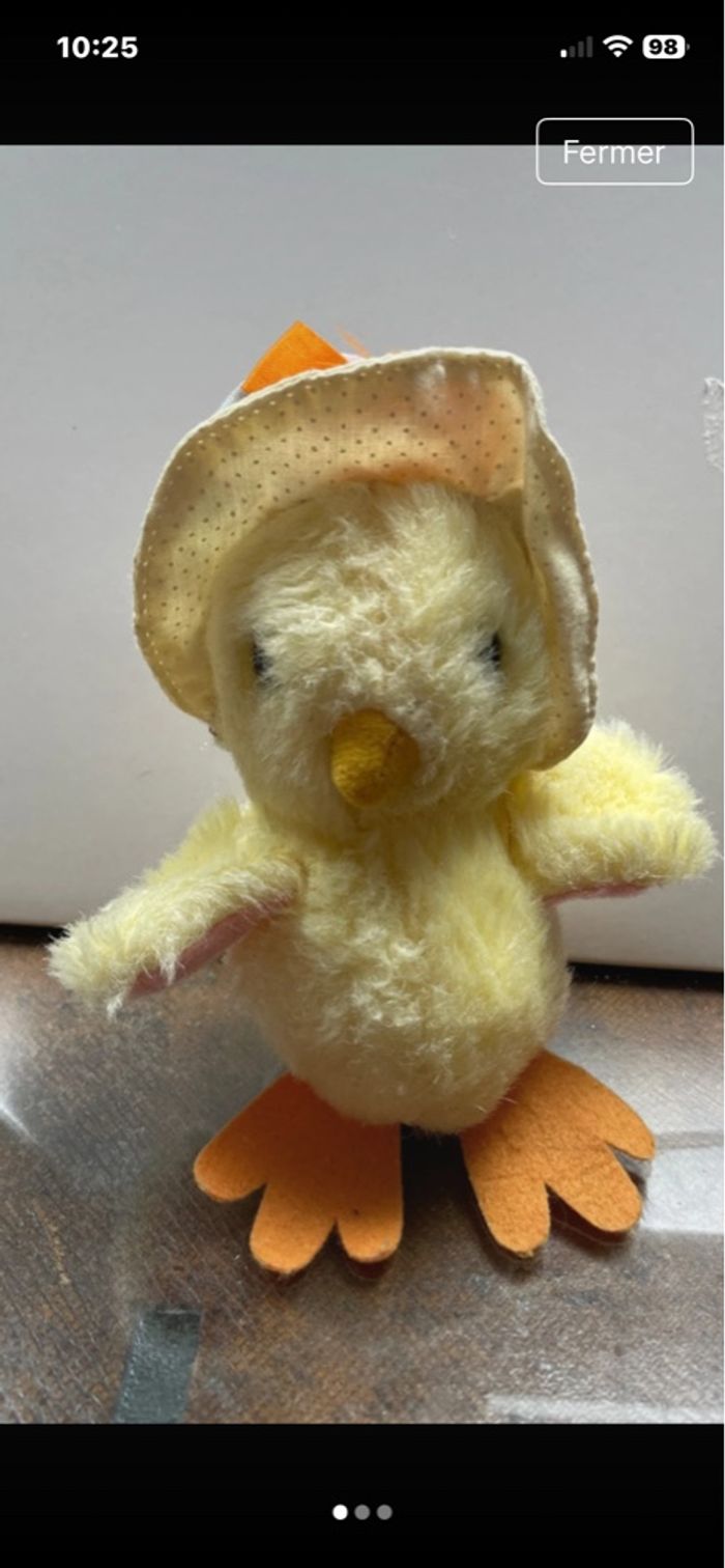 Peluche poussin - photo numéro 2