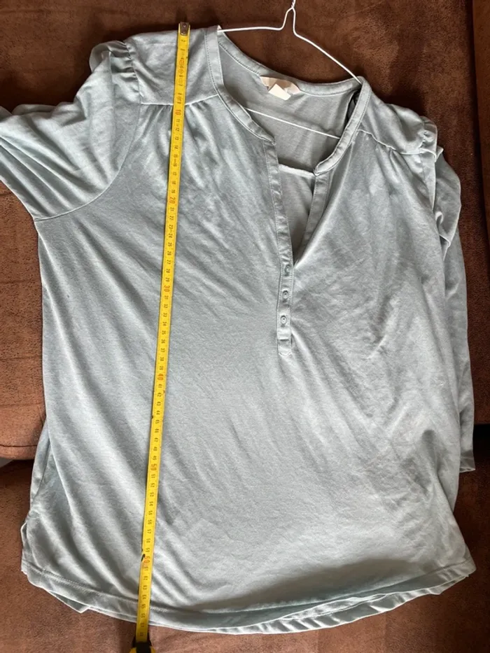 Tunique H&M taille L bleu clair - photo numéro 5