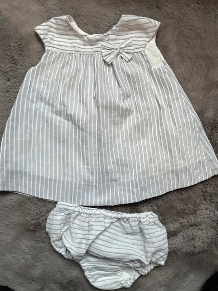 Robe et son bloomer Zara 3/6m - photo numéro 2