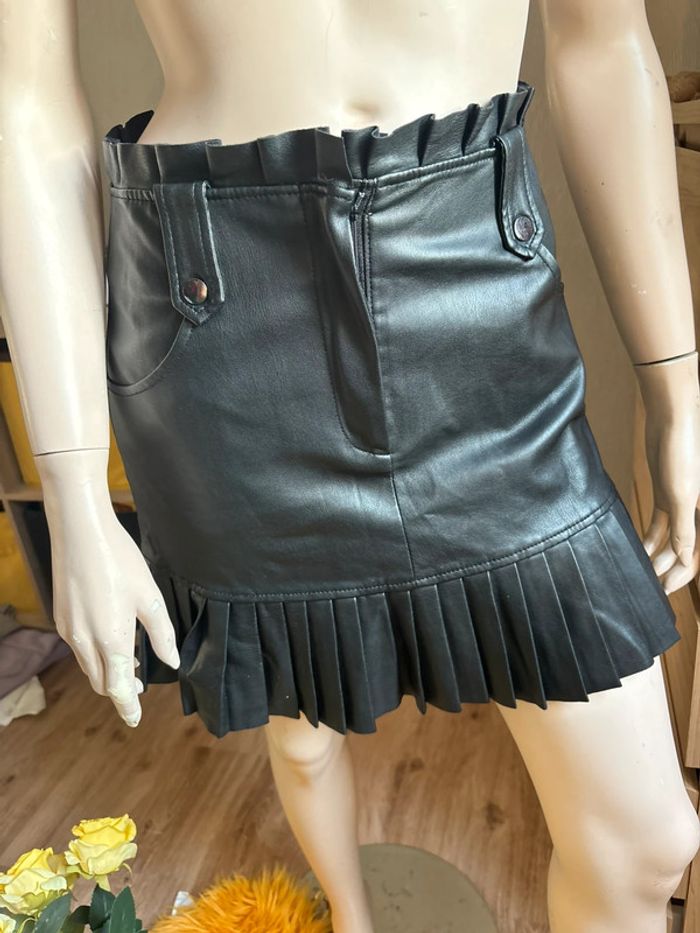 Jupe simili cuir - photo numéro 2