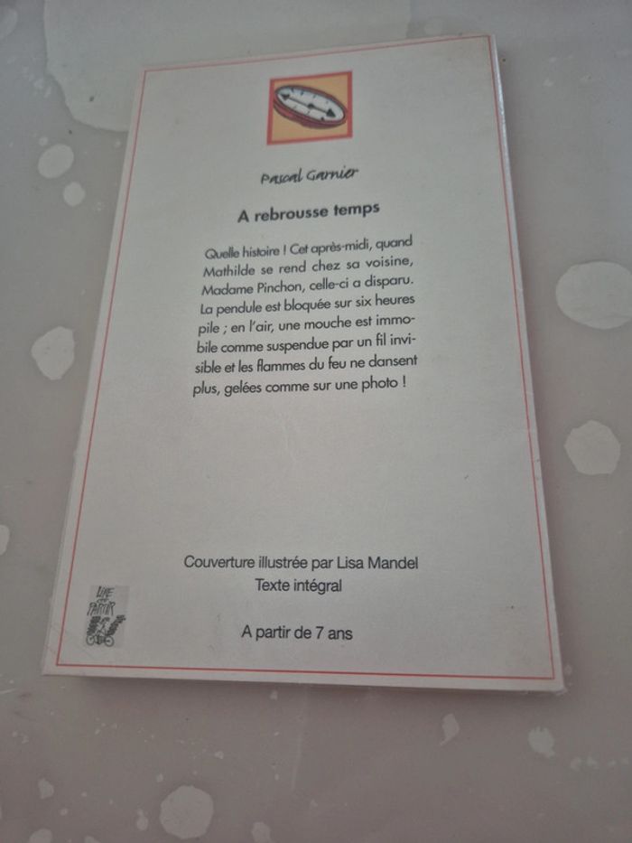 Livre à rebrousse temps - photo numéro 2