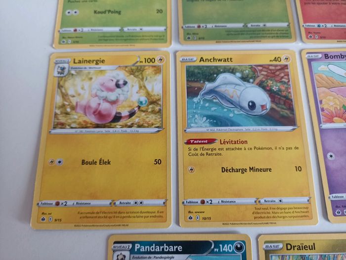 Lot 11 cartes Pokémon McDo 2021 - photo numéro 4