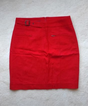 Mini jupe rouge Comptoir des cotonniers 34