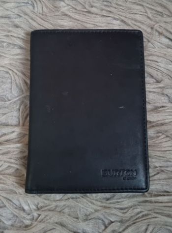 Porte-feuille noir Burton Of London
