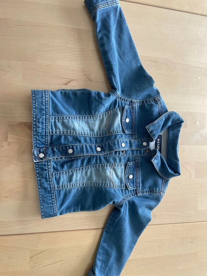 Jolie veste en jean fille 18mois kiabi