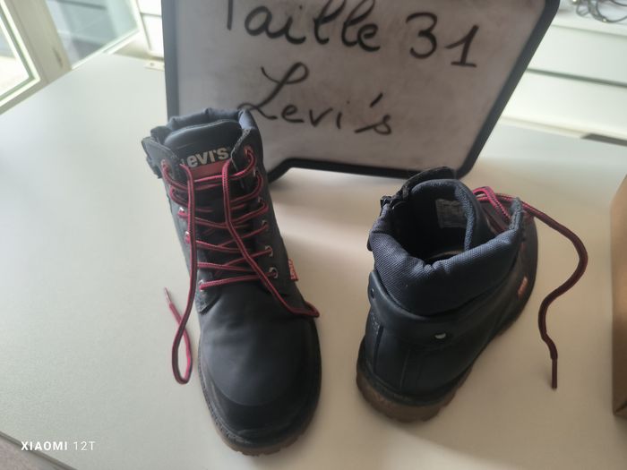 Bottines Levi's bleu marine - photo numéro 4