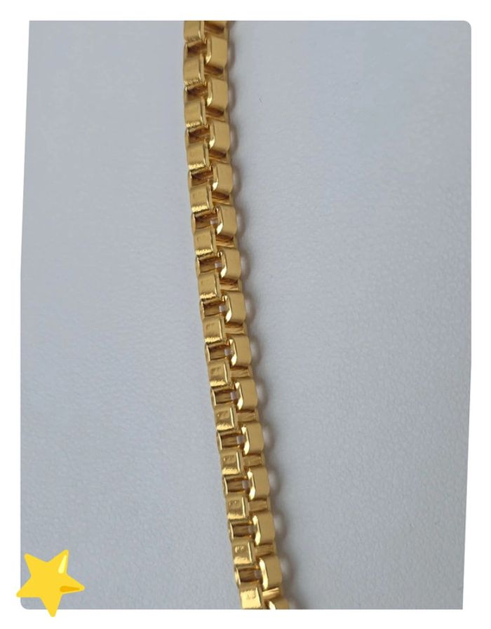 Collier maille vénitienne 50cm 4mm 18k - photo numéro 3