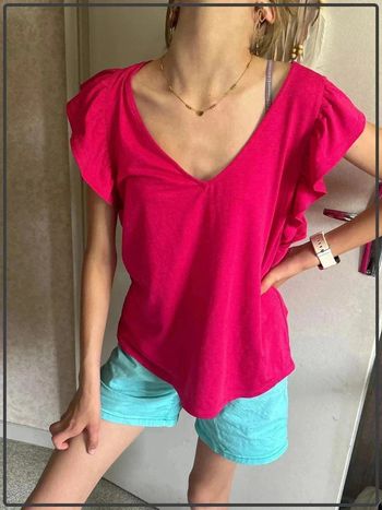 Blouse pailletée taille 36 marque gemo neuf avec étiquette *