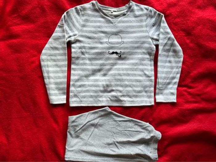 Pyjama velours long 2 pièces