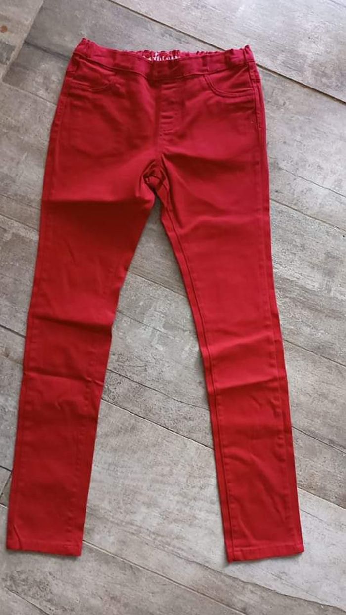 Jegging rouge