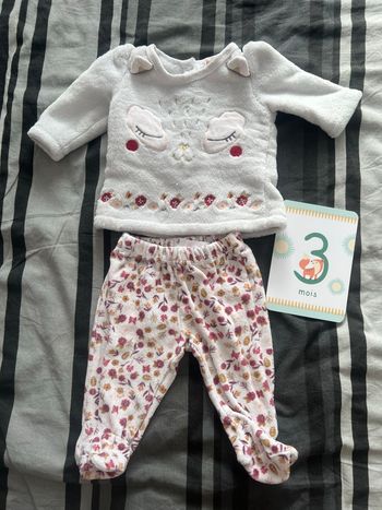 Pyjama 2 pièces - 3 mois